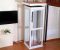 a white frame mini home lift